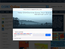 Tablet Screenshot of oshoonline.com